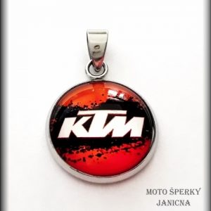 Přívěšek KTM ocel