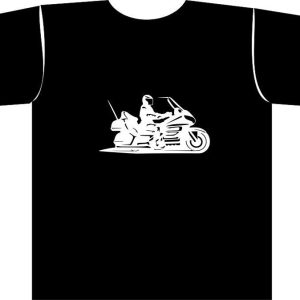 Pánské tričko motorkářské goldwing xl