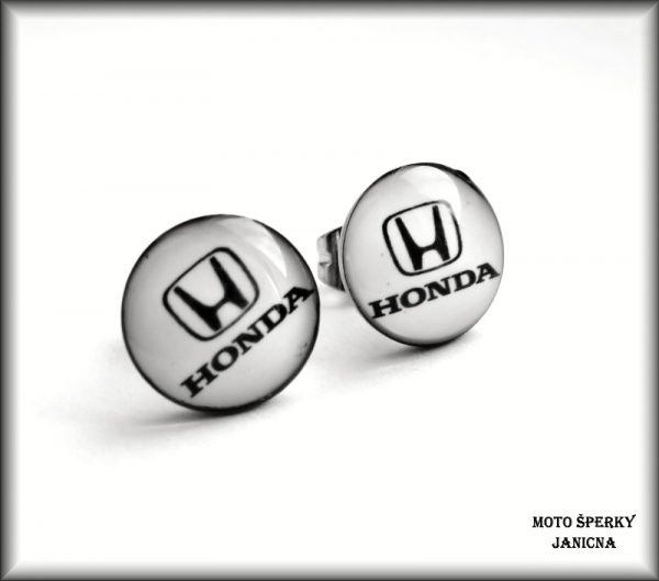 náušnice Honda auto ocel