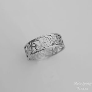 Dámský prsten Srdce srdíčka srdíčko chirurgická ocel dámské šperky ocelové
