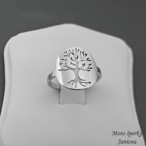 Dámský prsten strom života chirurgická ocel dámské šperky ocelové