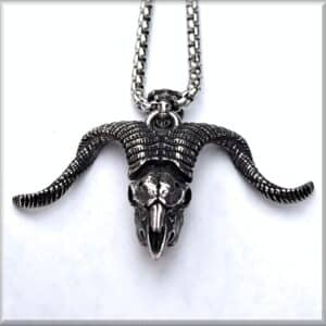 Přívěšek Goat skull (kozel) chirurgická ocel