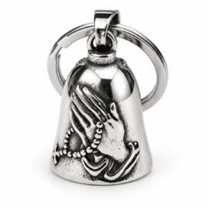 Motorkářský zvoneček talisman pro motorkáře Motlitba guardian bell zvonek